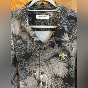 Tommy Bahama New Orleans Saints  Tropical Shirt